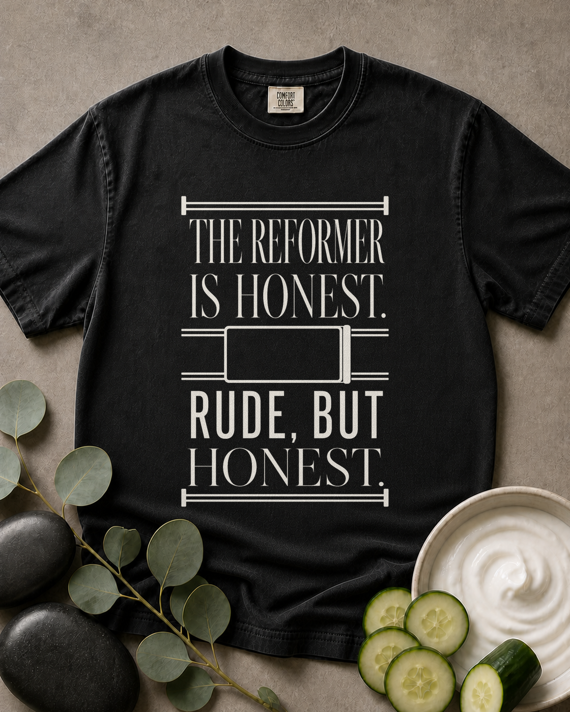 The Reformer Is Honest Pilates Tee