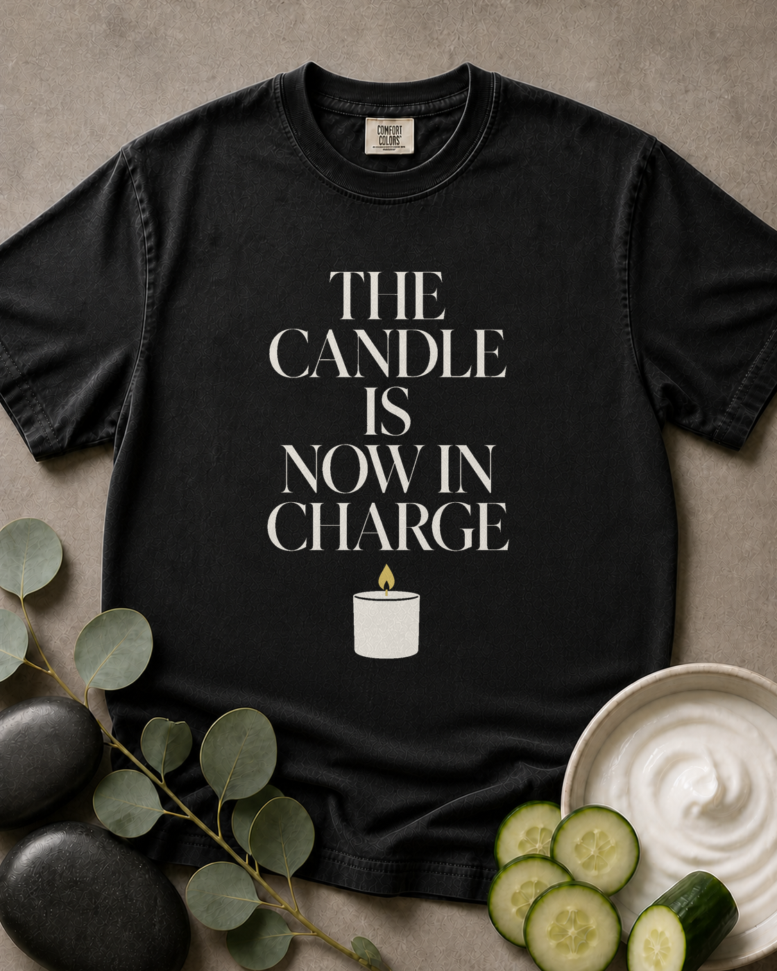 The Candle Is Now in Charge Tee