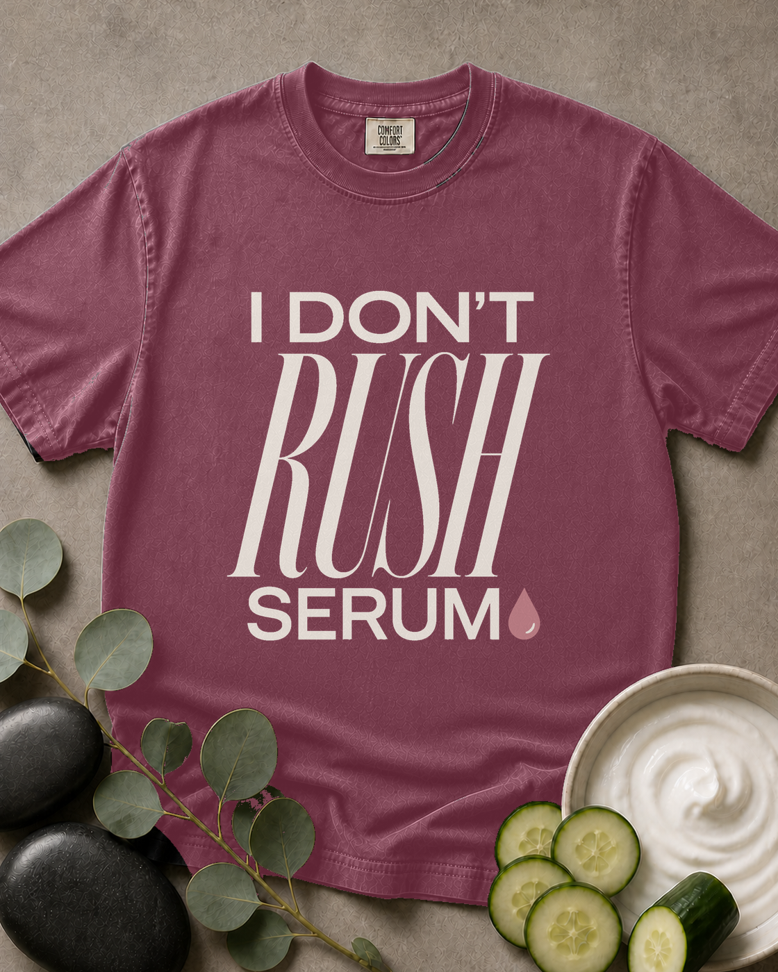 I Don't Rush Serum Tee