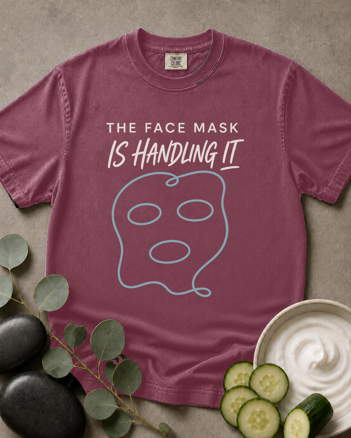 The Face Mask Is Handling It Tee