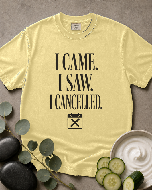 I Came. I Saw. I Cancelled. Tee