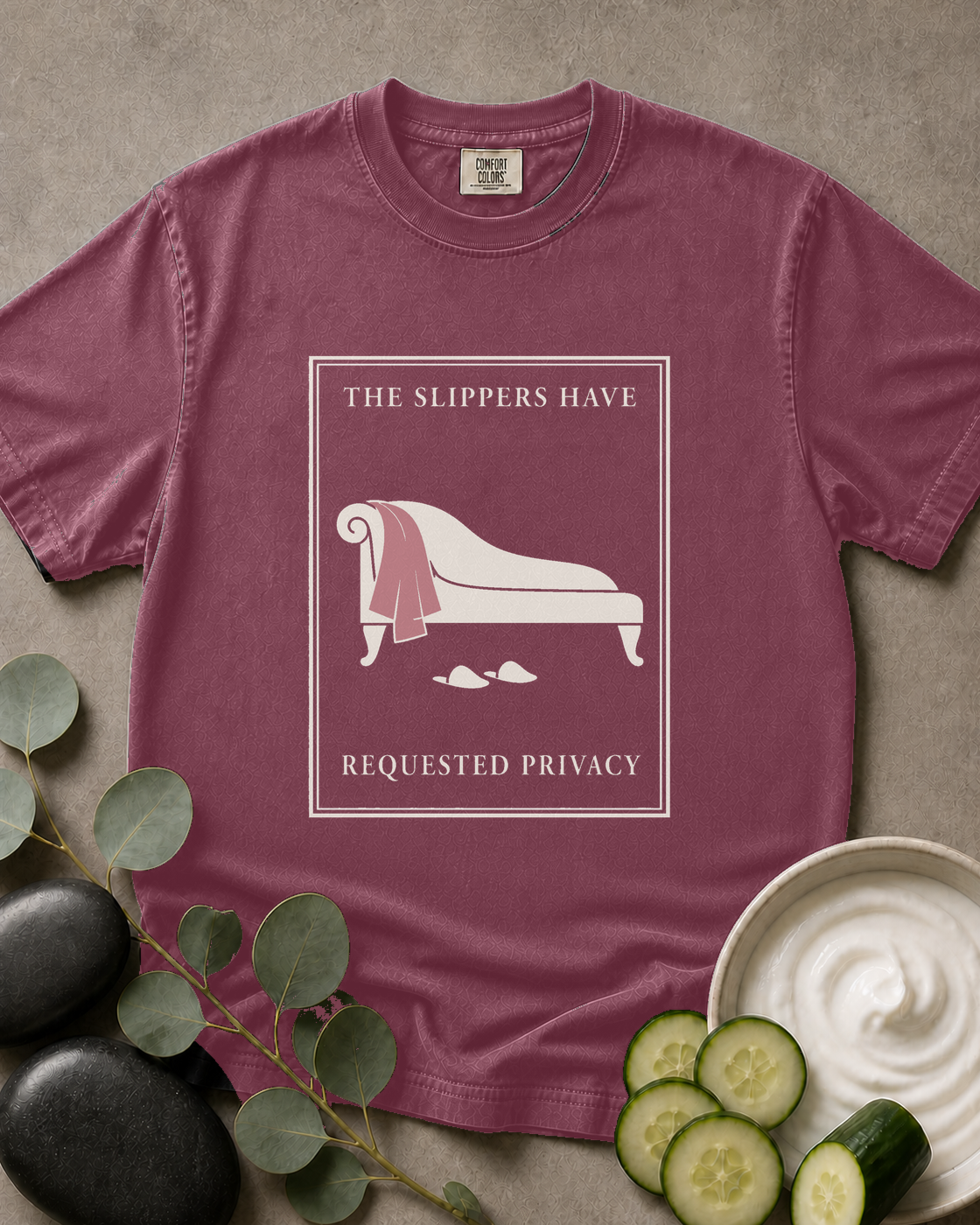 The Slippers Have Requested Privacy Tee