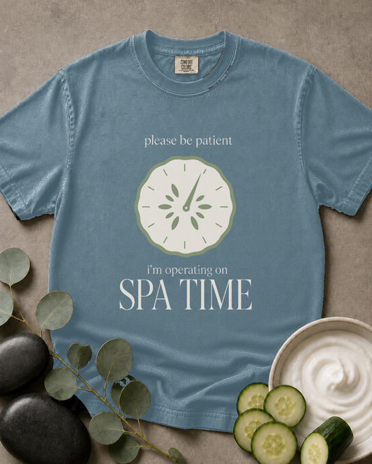 Operating on Spa Time Tee
