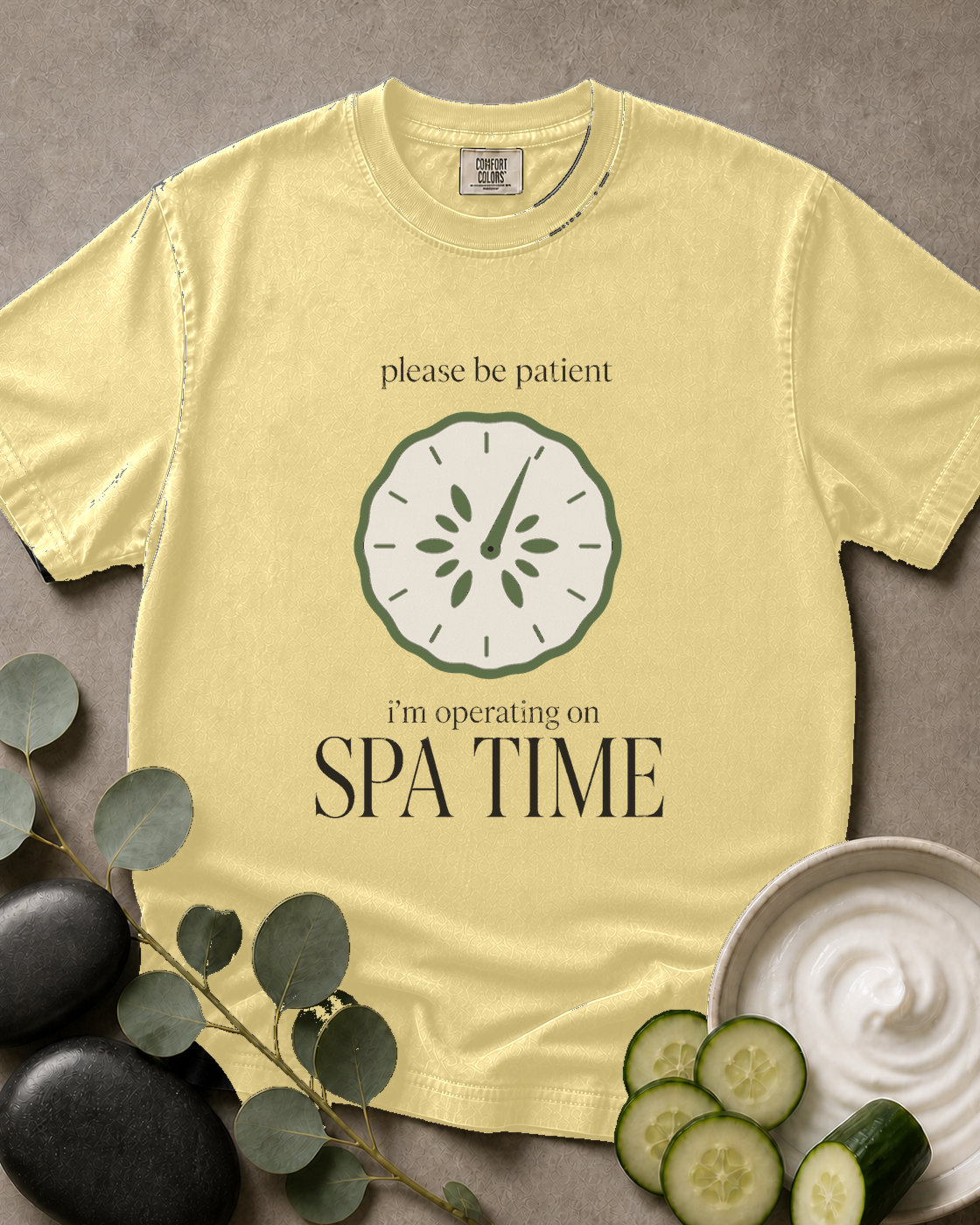 Operating on Spa Time Tee