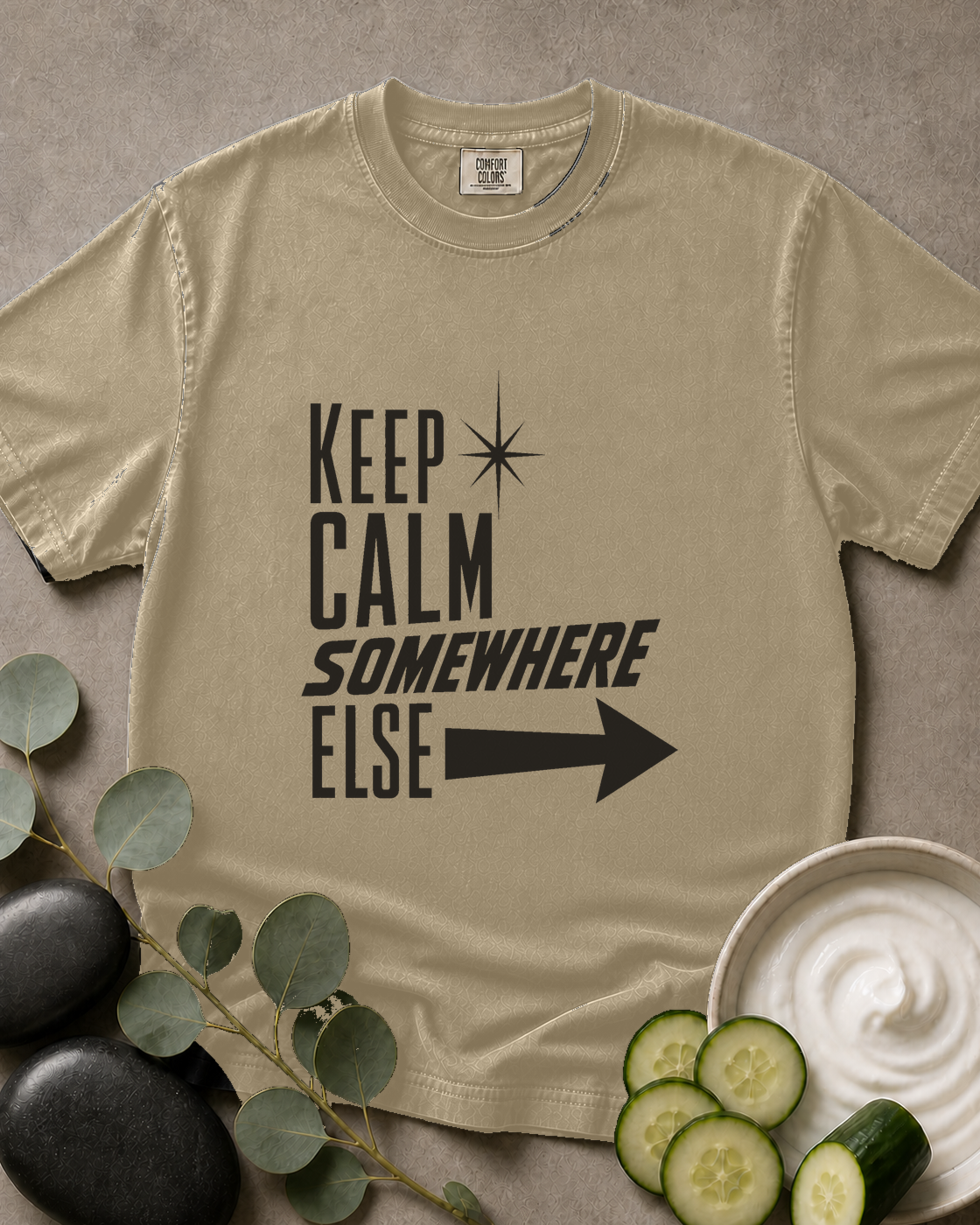 Keep Calm Somewhere Else Tee