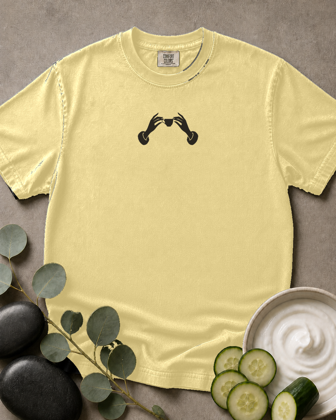 Tea and Robe Cuffs Tee
