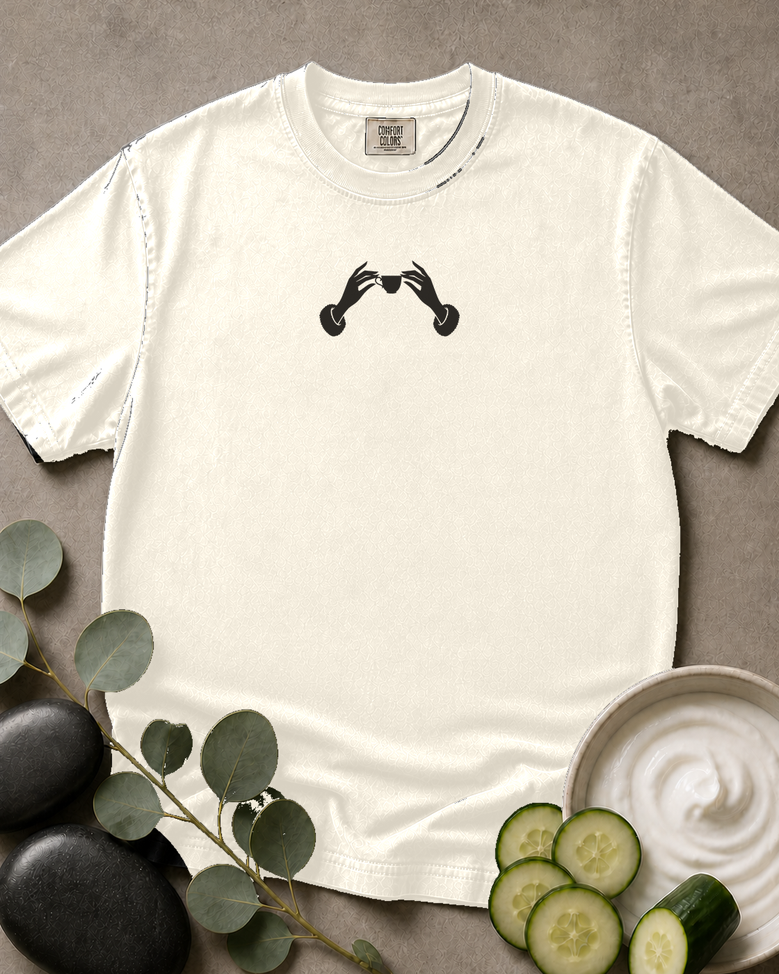 Tea and Robe Cuffs Tee