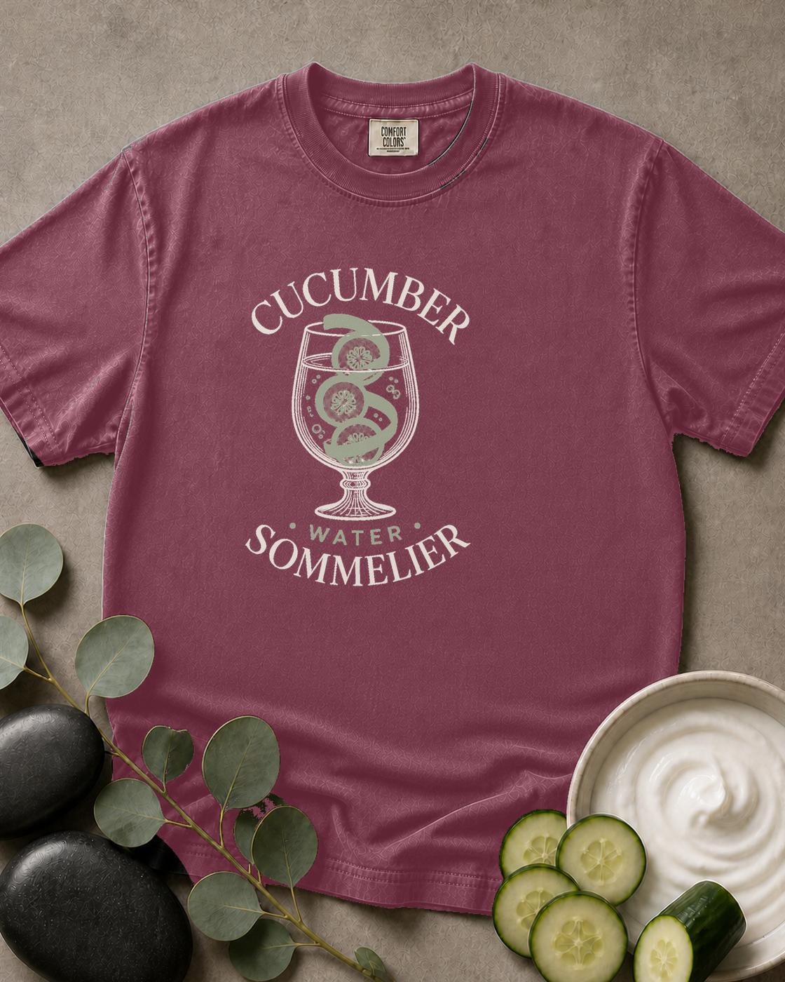 Cucumber Water Sommelier Tee