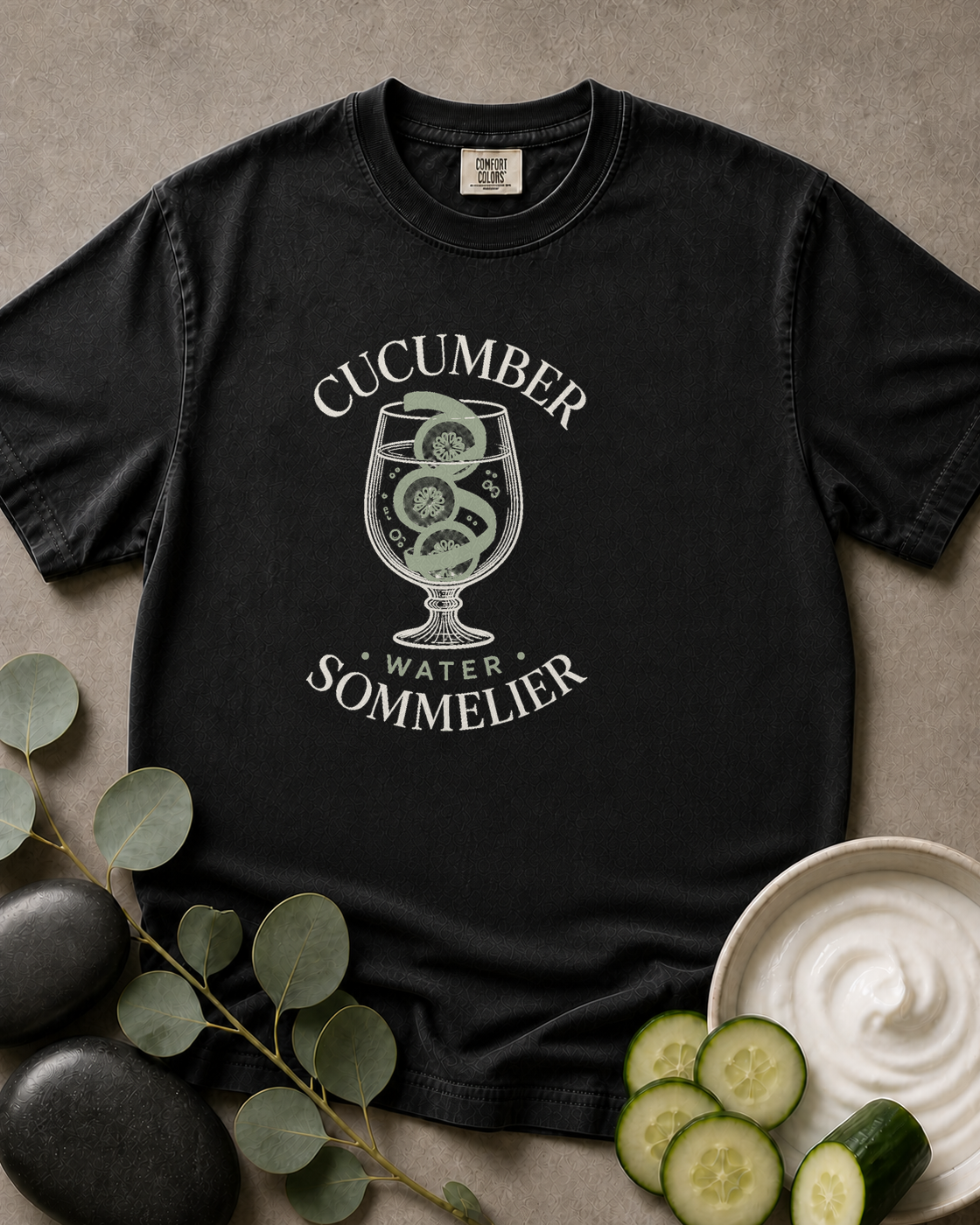 Cucumber Water Sommelier Tee