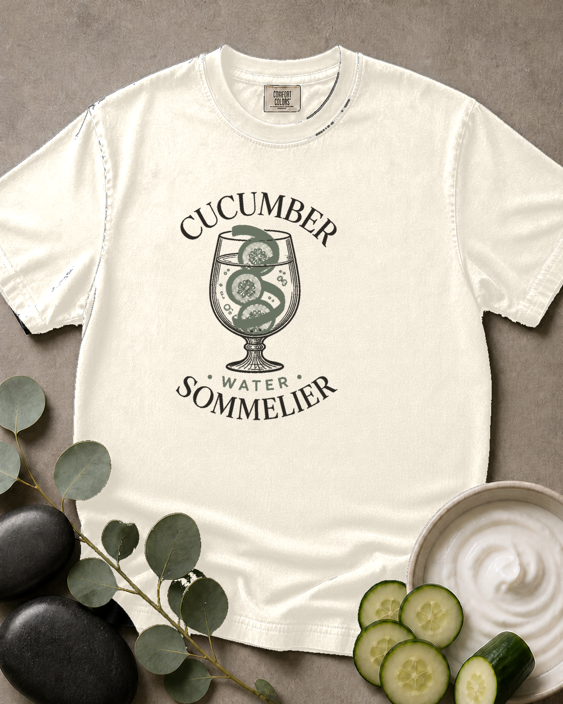 Cucumber Water Sommelier Tee