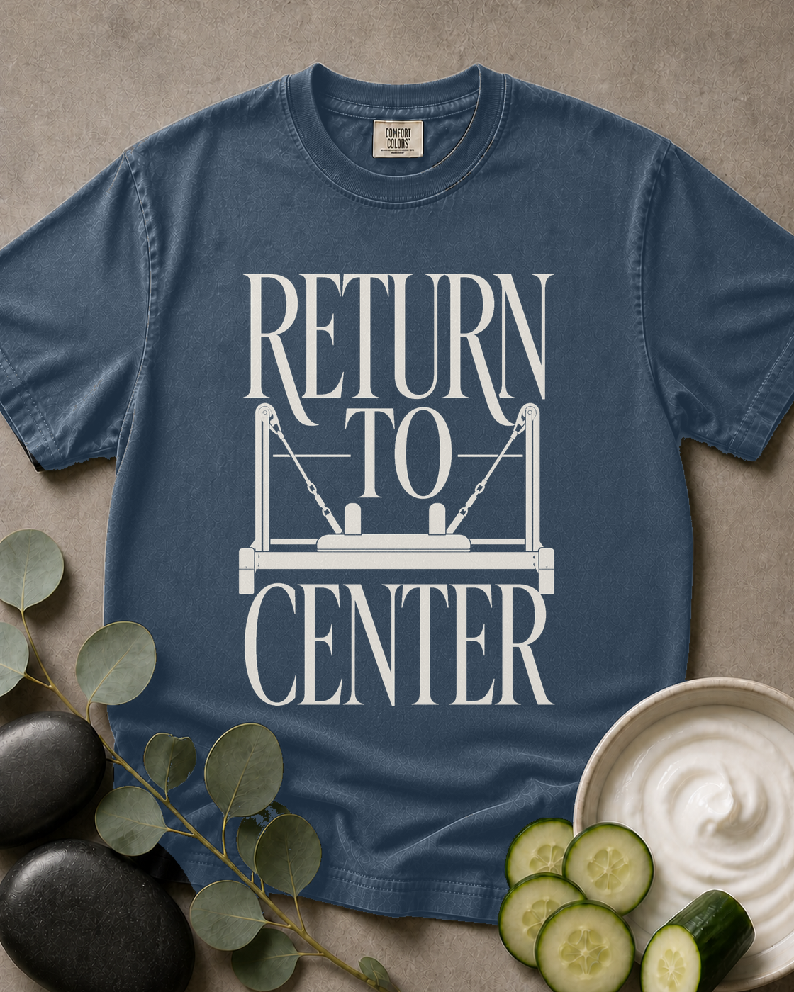 Return to Center Pilates Tee