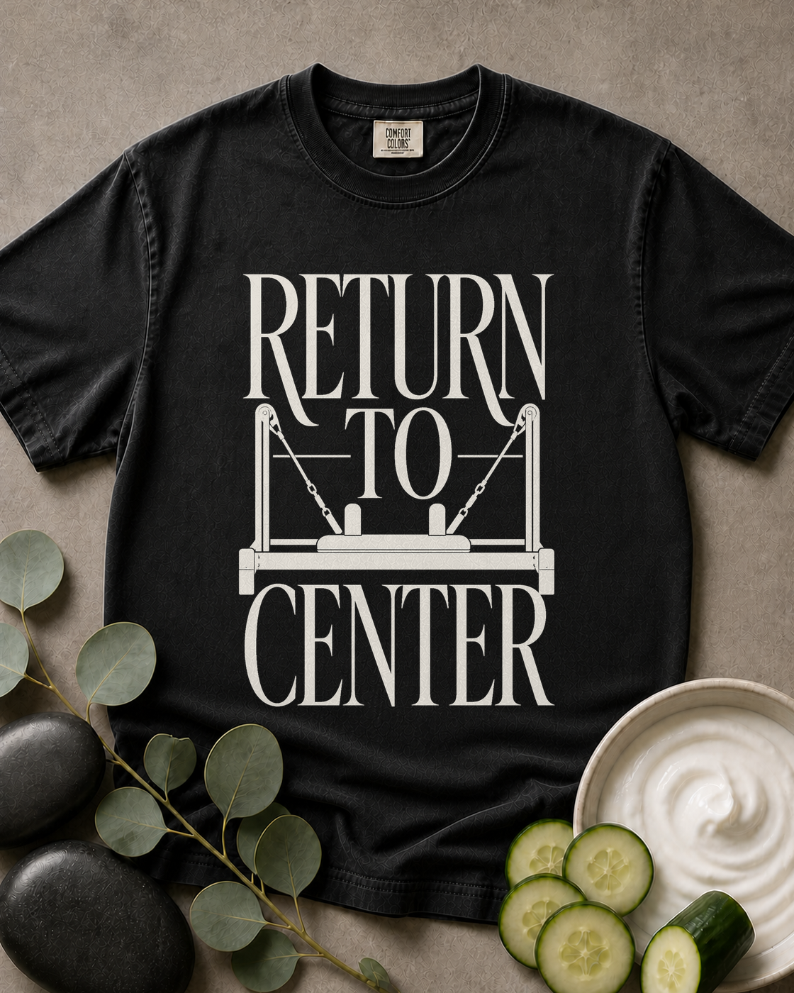 Return to Center Pilates Tee