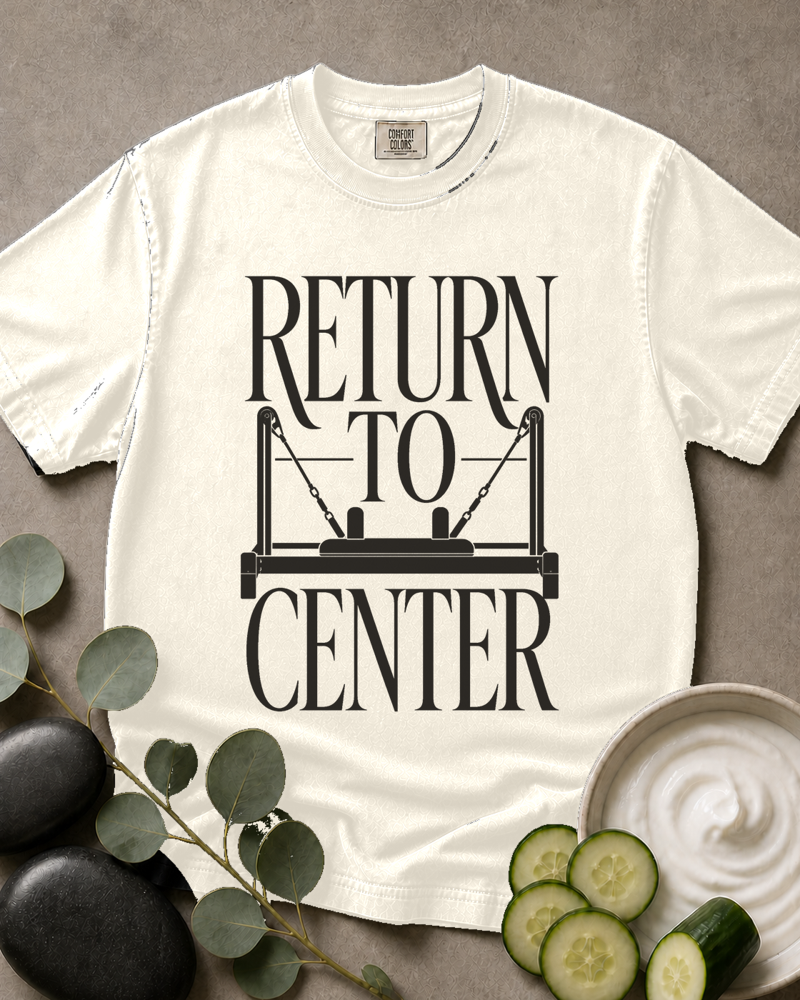 Return to Center Pilates Tee