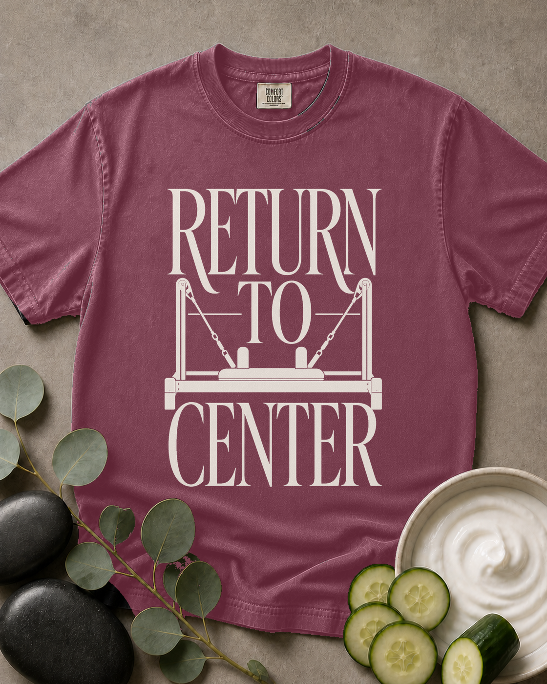 Return to Center Pilates Tee